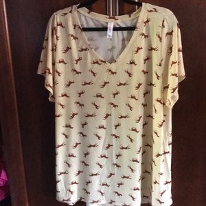 Lularoe christy tee
